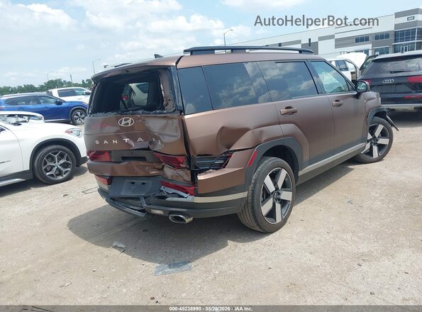 5NMP44GL7RH037540 2024 HYUNDAI SANTA FE Burgundy Rear right