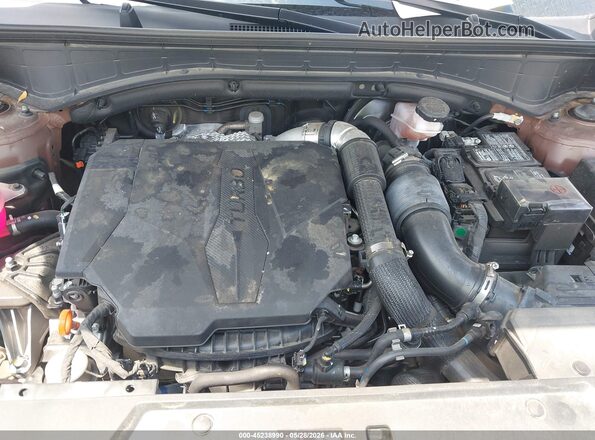 5NMP44GL7RH037540 2024 HYUNDAI SANTA FE Burgundy Rear view