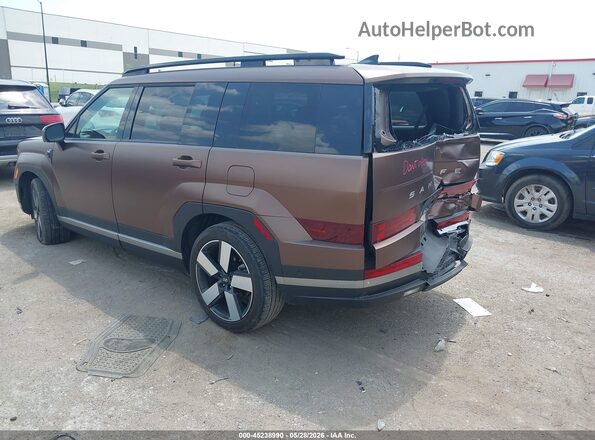 5NMP44GL7RH037540 2024 HYUNDAI SANTA FE Burgundy Rear left