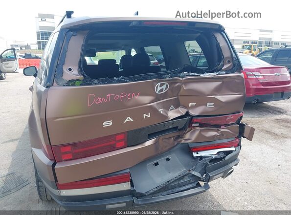 5NMP44GL7RH037540 2024 HYUNDAI SANTA FE Burgundy Front view