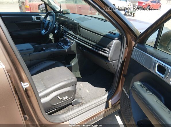 5NMP4DGL0RH017839 2024 HYUNDAI SANTA FE 4D 4WD Brown Vista interior delantera