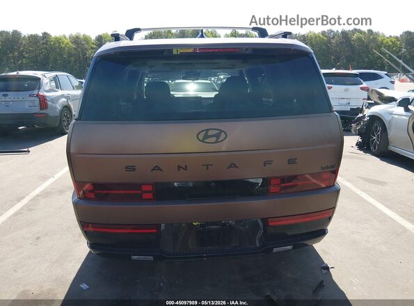 5NMP54G16SH058901 2025 HYUNDAI SANTA FE HYBRID Brown 