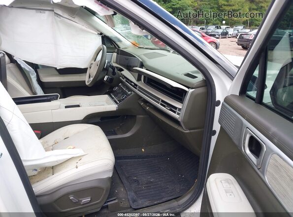 5NMP54GLXSH110449 2025 HYUNDAI SANTA FE White Widok wnętrza z przodu