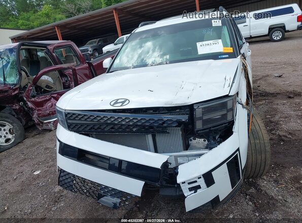 5NMP54GLXSH110449 2025 HYUNDAI SANTA FE White Widok deski rozdzielczej