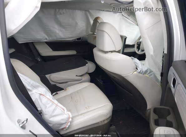 5NMP54GLXSH110449 2025 HYUNDAI SANTA FE White Widok naklejki z numerem VIN