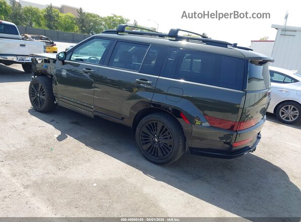 5NMP5DG12SH028102 2025 HYUNDAI SANTA FE HYBRID Green Trasero izquierdo