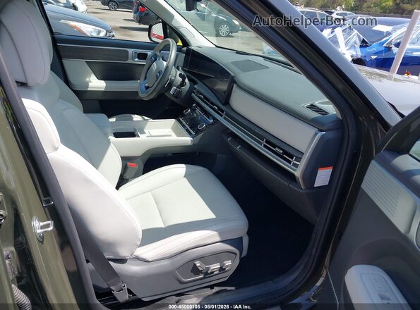 5NMP5DG12SH028102 2025 HYUNDAI SANTA FE HYBRID Green Vista interior delantera