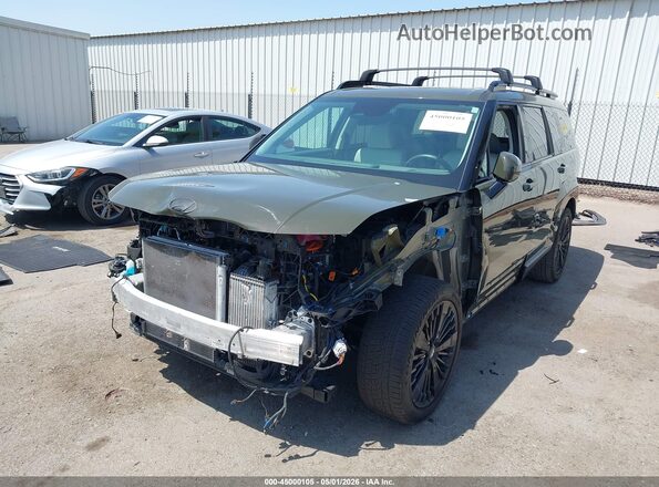 5NMP5DG12SH028102 2025 HYUNDAI SANTA FE HYBRID Green Vista frontal