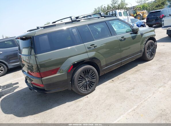 5NMP5DG12SH028102 2025 HYUNDAI SANTA FE HYBRID Green Trasero derecho