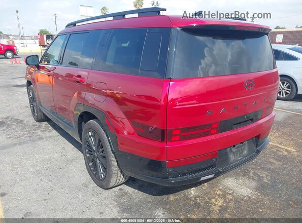5NMP5DG16RH001088 2024 HYUNDAI SANTA FE HYBRID Red Հետևի ձախ