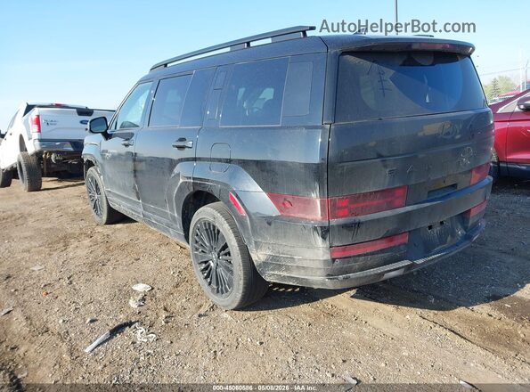 5NMP5DG16SH042763 2025 HYUNDAI SANTA FE HYBRID Black უკანა მარცხენა