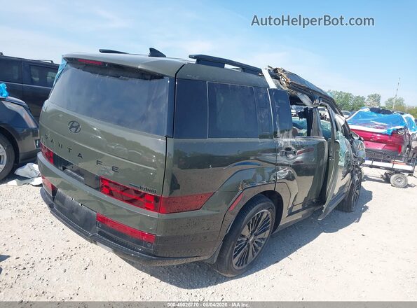 5NMP5DG18TH088662 2026 HYUNDAI SANTA FE HYBRID Зеленый Задняя правая четверть