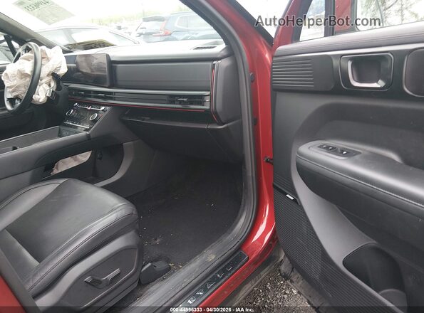 5NMP5DGL2SH106895 2025 HYUNDAI SANTA FE CALLIGRAPHY Red Vista interior delantera