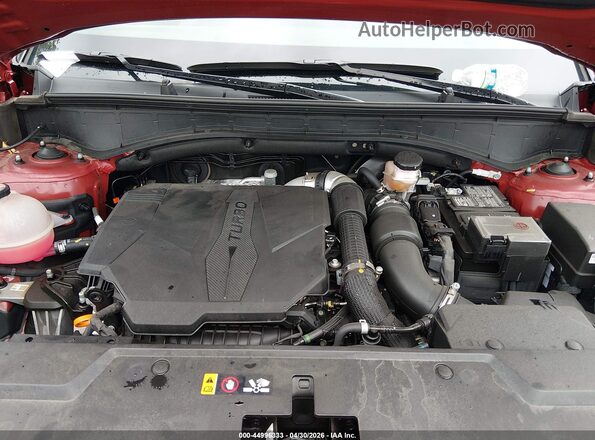 5NMP5DGL2SH106895 2025 HYUNDAI SANTA FE CALLIGRAPHY Red Vista trasera