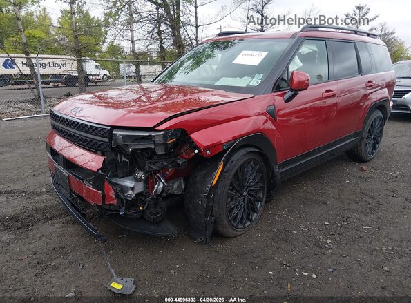 5NMP5DGL2SH106895 2025 HYUNDAI SANTA FE CALLIGRAPHY Red Vista tres cuartos delantera izquierda