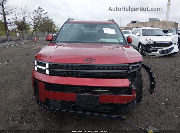 5NMP5DGL2SH106895 2025 HYUNDAI SANTA FE CALLIGRAPHY Red Vista del cuadro de instrumentos