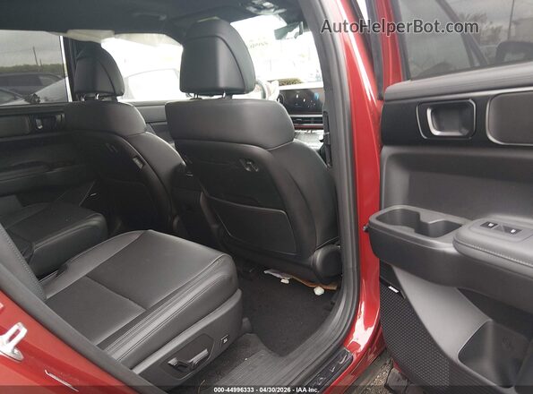 5NMP5DGL2SH106895 2025 HYUNDAI SANTA FE CALLIGRAPHY Red Vista de la etiqueta del VIN