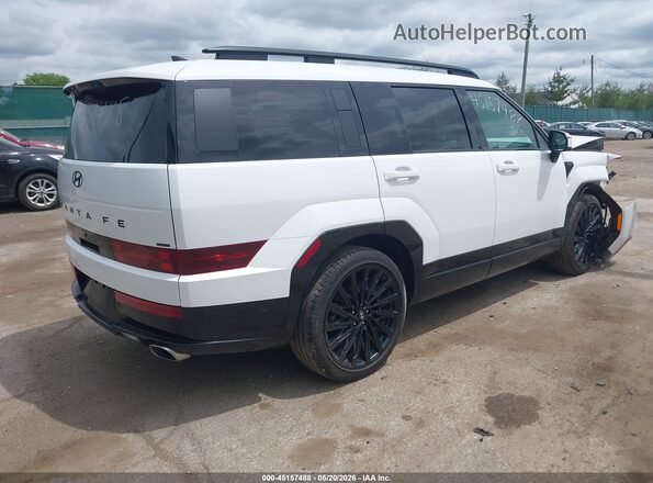 5NMP5DGL4RH042529 2024 HYUNDAI SANTA FE White Rear right