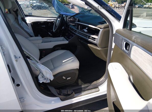 5NMP5DGL7SH083646 2025 HYUNDAI SANTA FE Белый Вид салона спереди