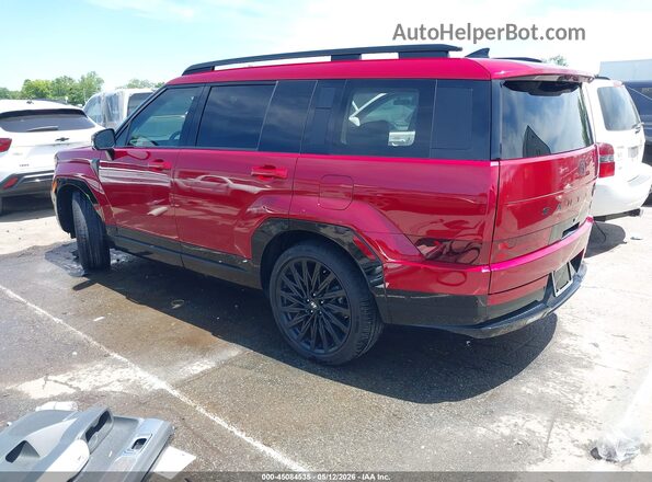 5NMP5DGLXRH046312 2024 HYUNDAI SANTA FE Red Rear left