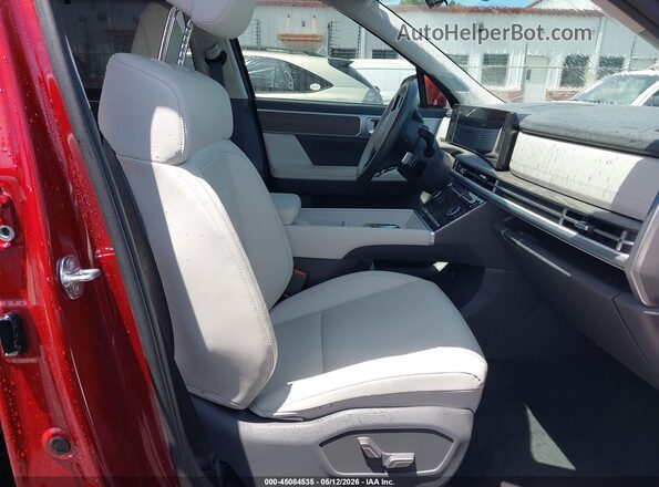 5NMP5DGLXRH046312 2024 HYUNDAI SANTA FE Red Front interior view