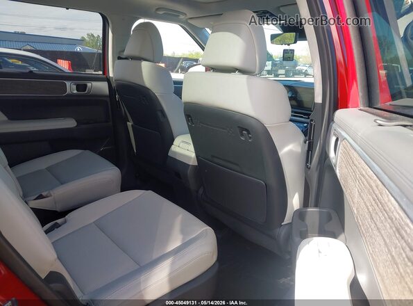 5NMP5DGLXRH058489 2024 HYUNDAI SANTA FE Red VIN კოდის სტიკერის ხედი