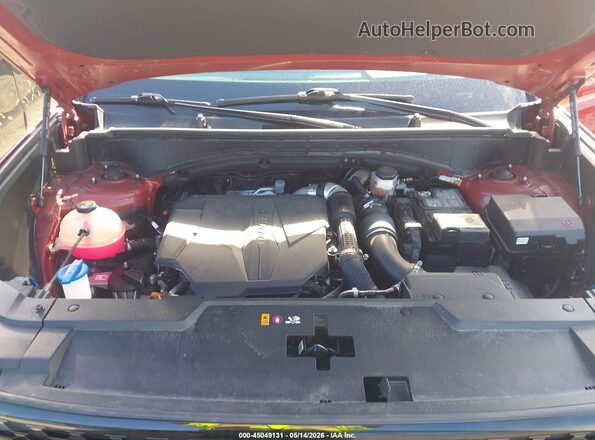 5NMP5DGLXRH058489 2024 HYUNDAI SANTA FE Red უკანა ხედი