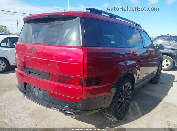 5NMP5DGLXRH058489 2024 HYUNDAI SANTA FE Red უკანა მარჯვენა