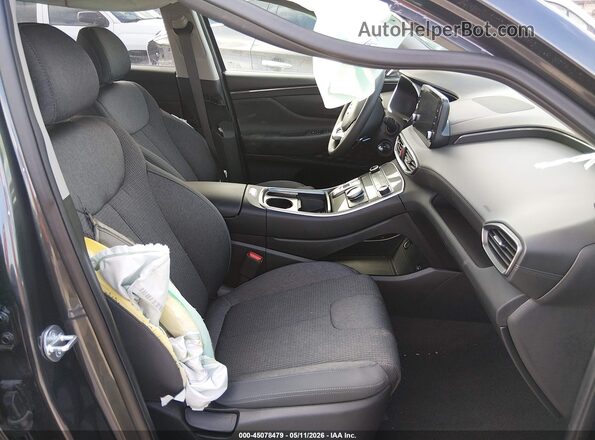 5NMS14AJ1PH653371 2023 HYUNDAI SANTA FE Black Front interior view