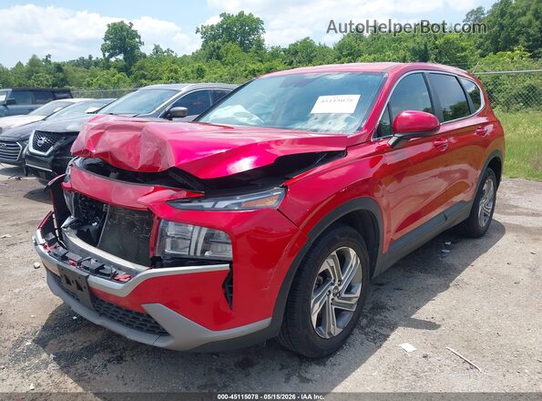 5NMS14AJ5MH323339 2021 HYUNDAI SANTA FE Красный Передняя левая четверть