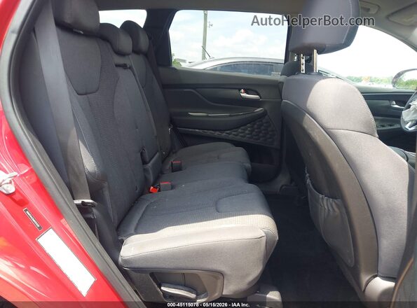 5NMS14AJ5MH323339 2021 HYUNDAI SANTA FE Красный Вид наклейки с VIN-кодом