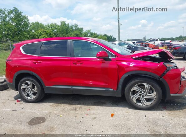 5NMS14AJ5MH323339 2021 HYUNDAI SANTA FE Красный Панорамный вид салона 360°