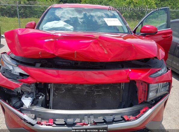 5NMS14AJ5MH323339 2021 HYUNDAI SANTA FE Красный Вид сзади