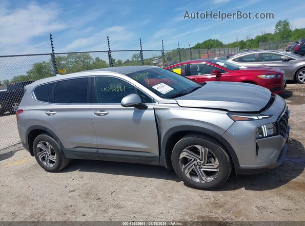 5NMS14AJ5PH641627 2023 HYUNDAI SANTA FE Silver Rear interior view