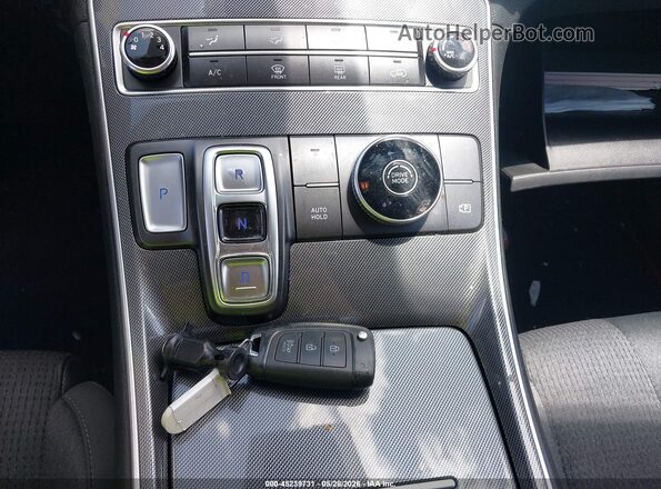 5NMS14AJ9PH522558 2023 HYUNDAI SANTA FE Blue Dashboard view