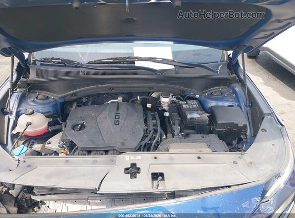 5NMS14AJ9PH522558 2023 HYUNDAI SANTA FE Blue Rear view