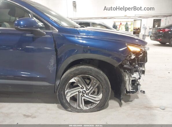 5NMS1DAJ1PH586822 2023 HYUNDAI SANTA FE Blue Widok z przodu