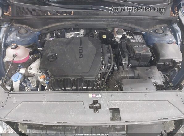 5NMS1DAJ1PH586822 2023 HYUNDAI SANTA FE Blue Widok z tyłu