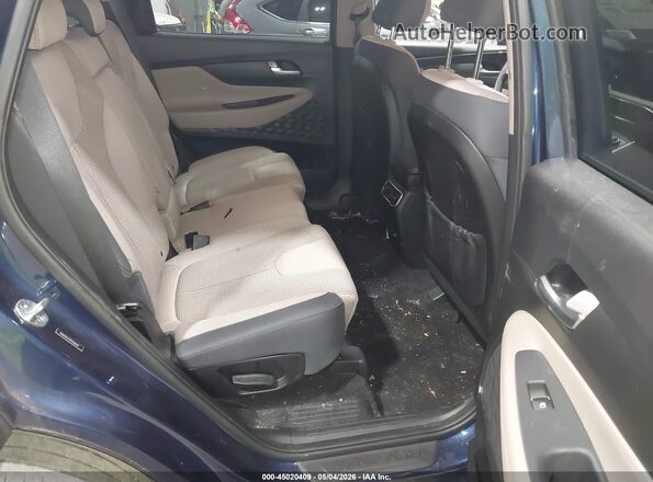 5NMS1DAJ1PH586822 2023 HYUNDAI SANTA FE Blue Widok naklejki z numerem VIN