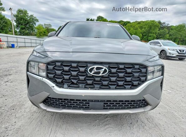 5NMS1DAJ2MH318759 2021 HYUNDAI SANTA Gray Front view
