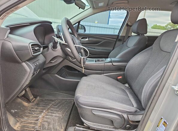 5NMS1DAJ2MH318759 2021 HYUNDAI SANTA Gray Front interior view