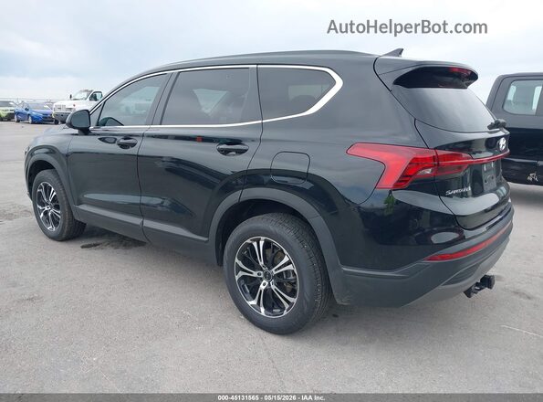 5NMS1DAJ2PH493551 2023 HYUNDAI SANTA FE Black Rear left