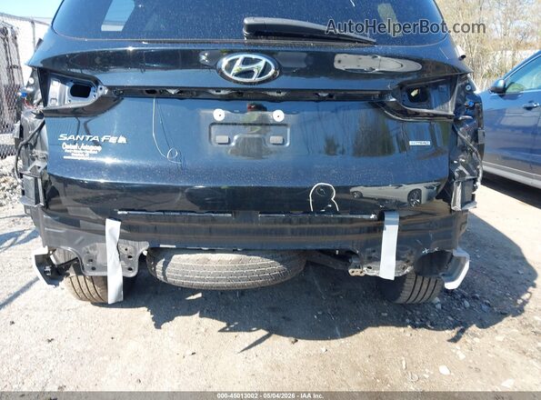 5NMS1DAJ9PH602295 2023 HYUNDAI SANTA FE Black Widok z przodu