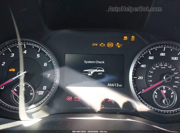 5NMS1DAJ9PH602295 2023 HYUNDAI SANTA FE Black Widok tylnych siedzeń