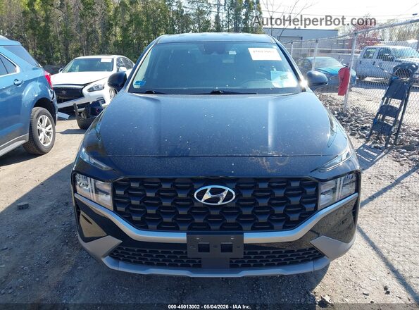 5NMS1DAJ9PH602295 2023 HYUNDAI SANTA FE Black Widok wnętrza z tyłu