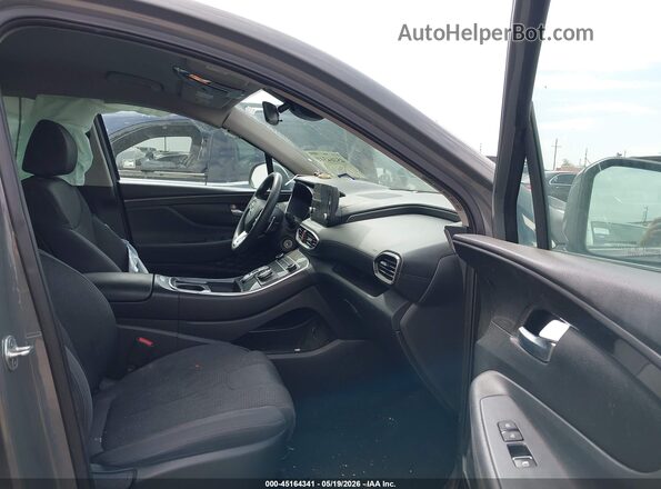 5NMS1DAJXMH322073 2021 HYUNDAI SANTA FE Gray Front interior view
