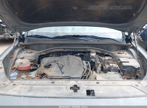 5NMS1DAJXMH322073 2021 HYUNDAI SANTA FE Gray Rear view