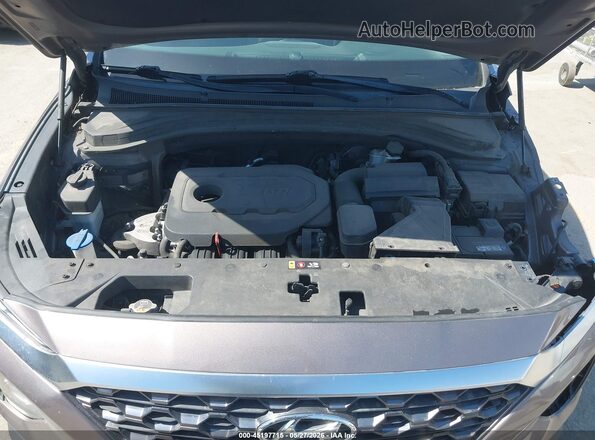 5NMS23AD1KH125775 2019 HYUNDAI SANTA FE Gray Rear view
