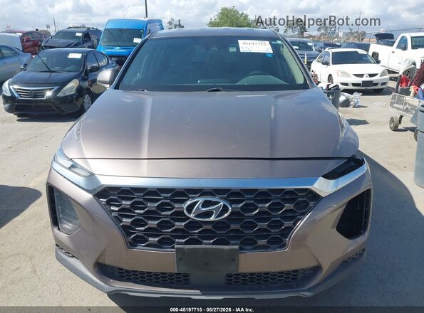 5NMS23AD1KH125775 2019 HYUNDAI SANTA FE Gray Rear interior view