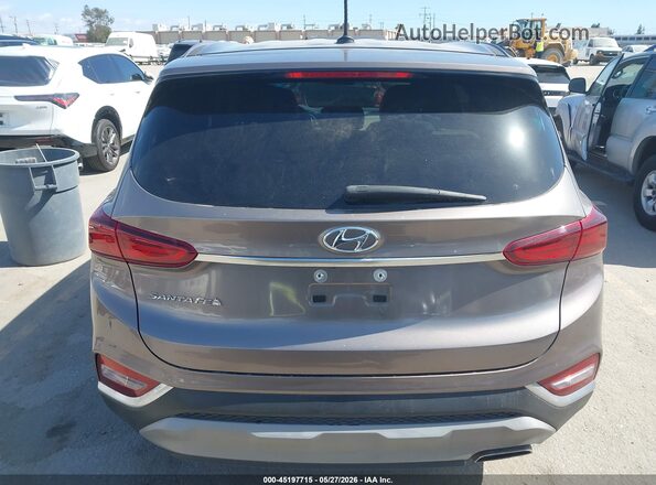 5NMS23AD1KH125775 2019 HYUNDAI SANTA FE Gray 